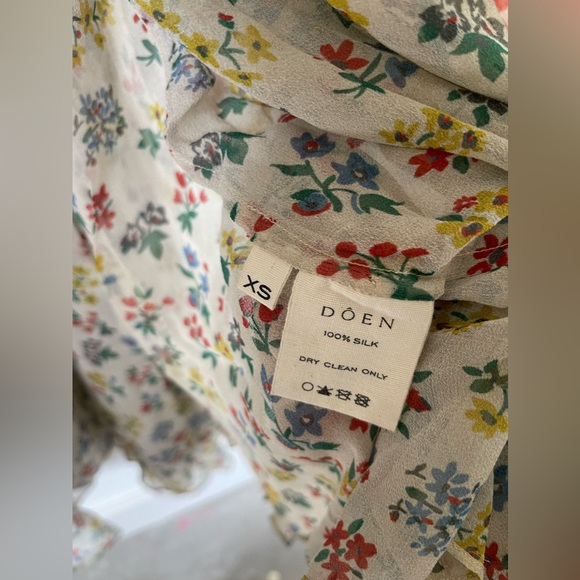 Doen Floret Dress, new with tags, size xs - Picture 8 of 8